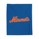New York Minarets Velveteen Plush Blanket