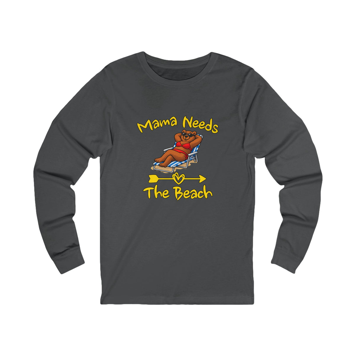 Mama Needs The Beach Long Sleeve T Shirt