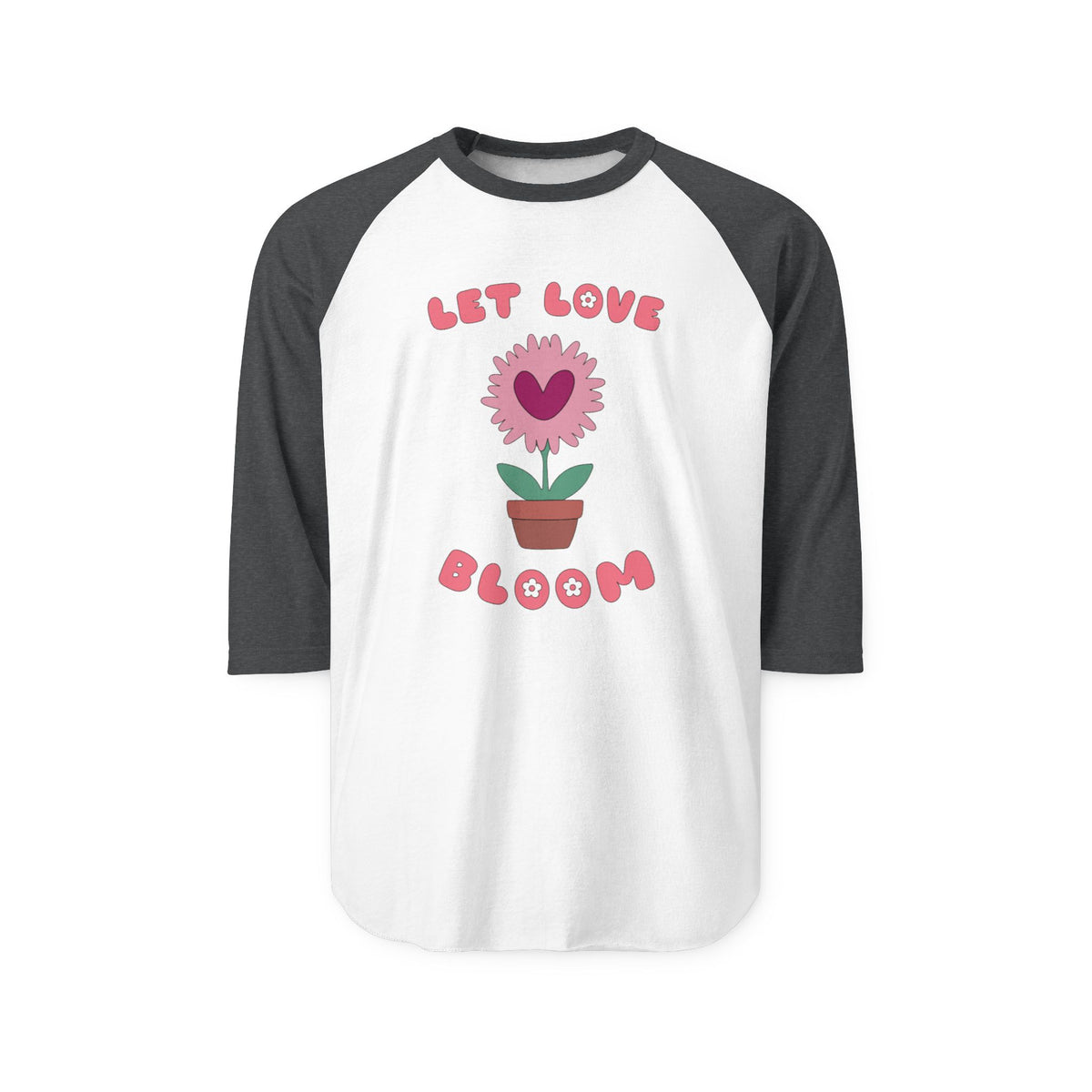 Let Love Bloom 3/4 Sleeve Jersey