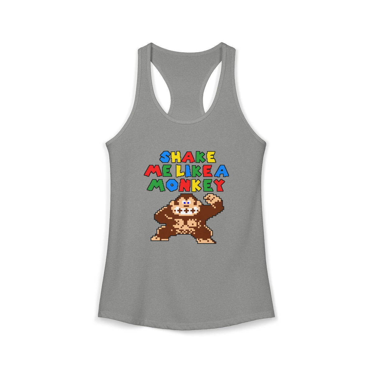 Shake Me Like A Monkey Women's Racerback Tank Top