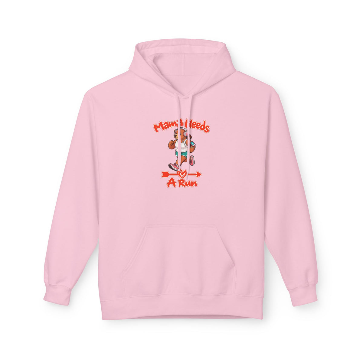Mama Needs A Run Pullover Hoodie