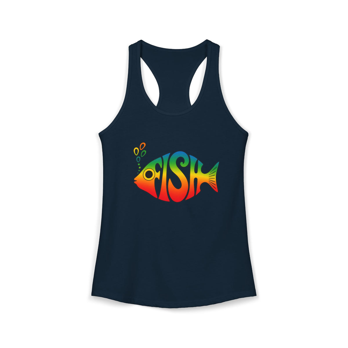 Big Eyed Phish Women's Racerback Tank