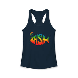 Big Eyed Phish Women's Racerback Tank