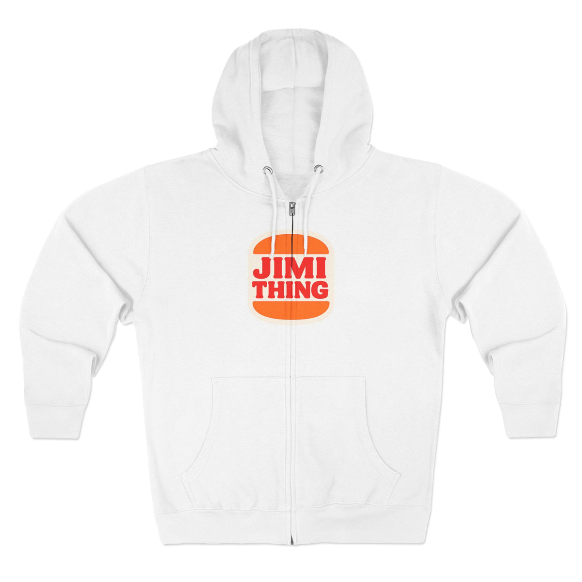 Burger Thing Zip Up Hoodie