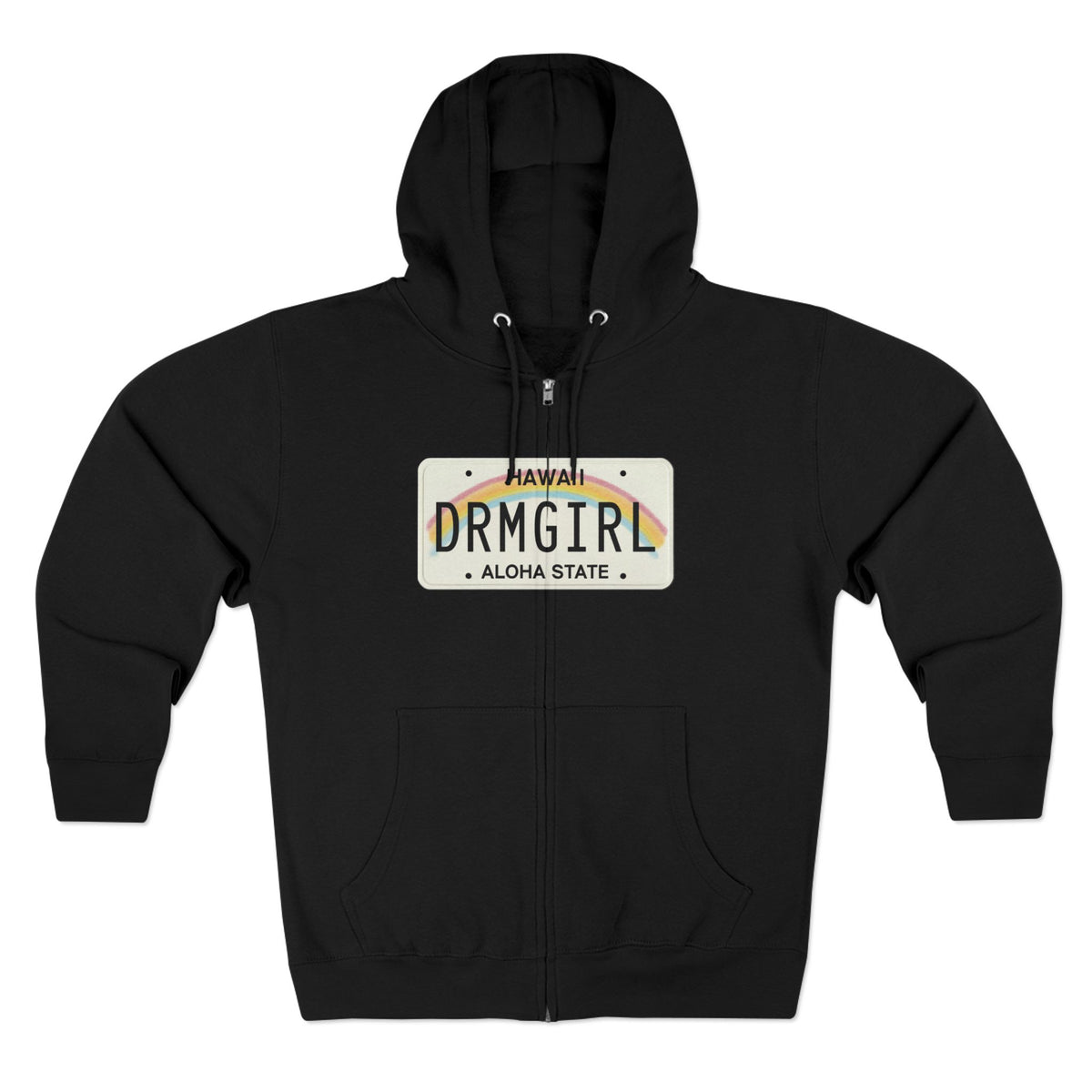 Hawaiian Dreamgirl Unisex Zip Hoodie
