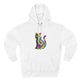 The Black Cat Changing Colors Pullover Hoodie