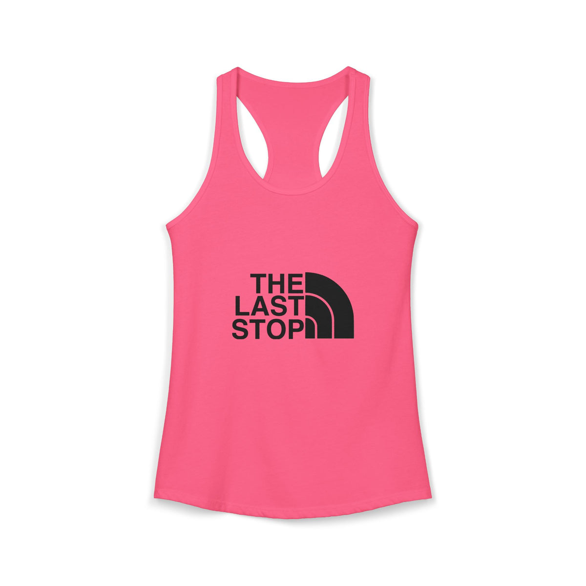 The Last Stop Women's Racerback Tank