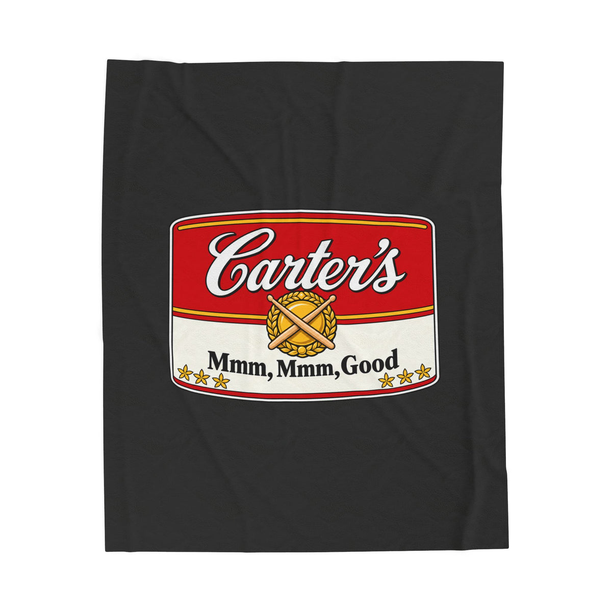 Carter's Mmm, Mmm, Good! Velveteen Plush Blanket