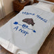 Mama Needs A Nap Velveteen Plush Blanket