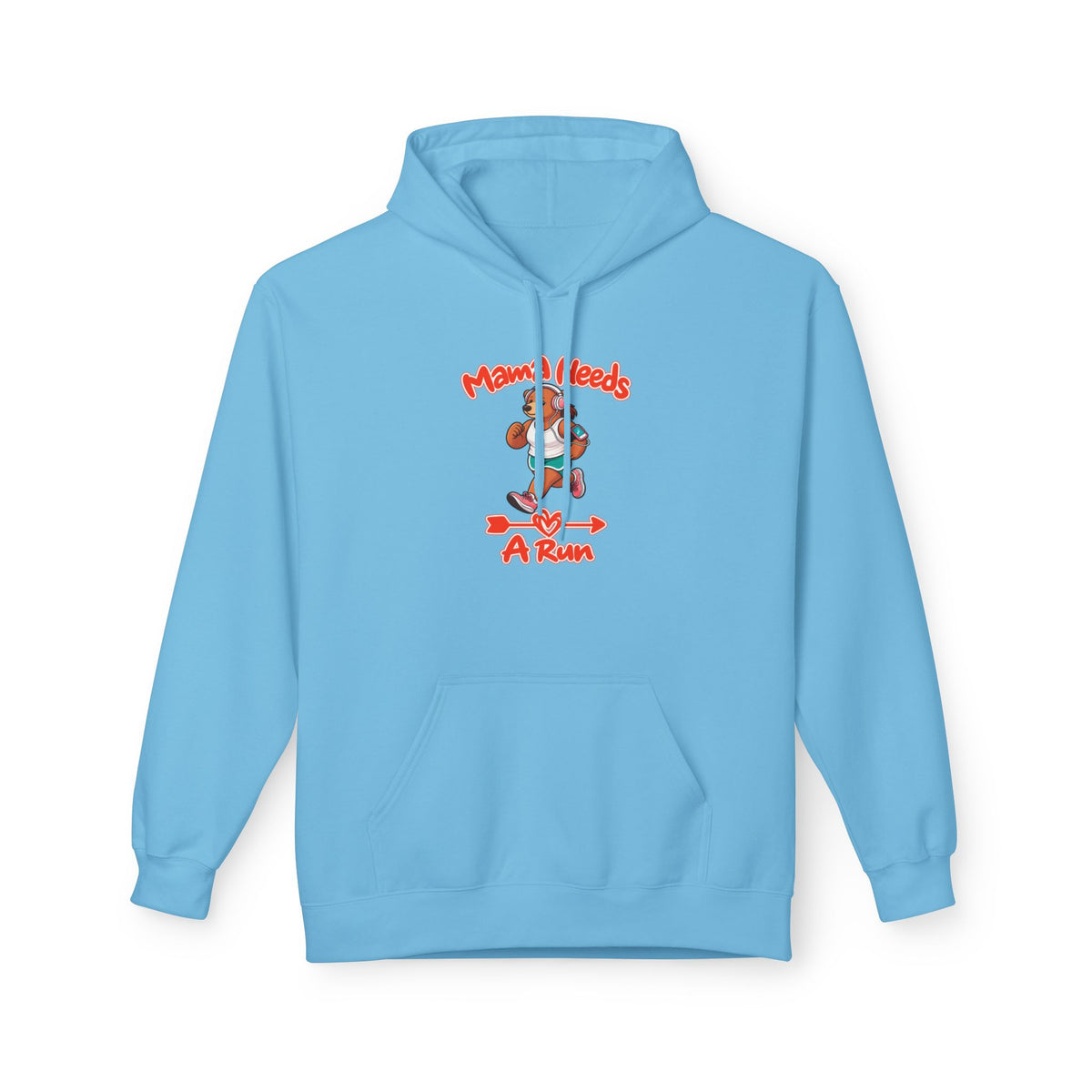 Mama Needs A Run Pullover Hoodie