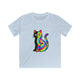 The Black Cat Changing Colors Kids T Shirt