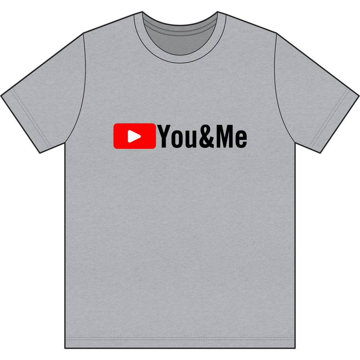 You & Me Tube Moisture Wick T Shirt