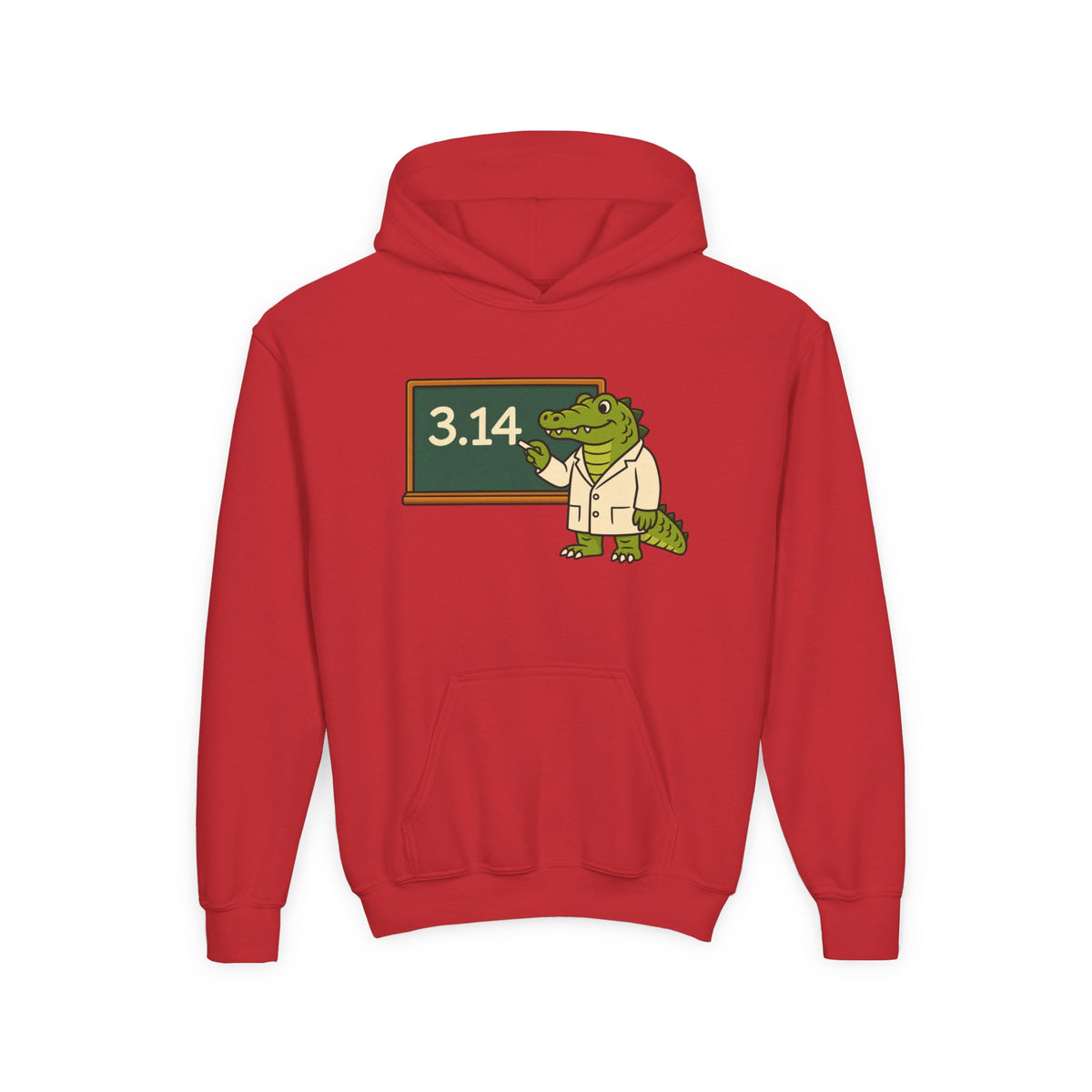 Alligator Pi Kids Pullover Hoodie