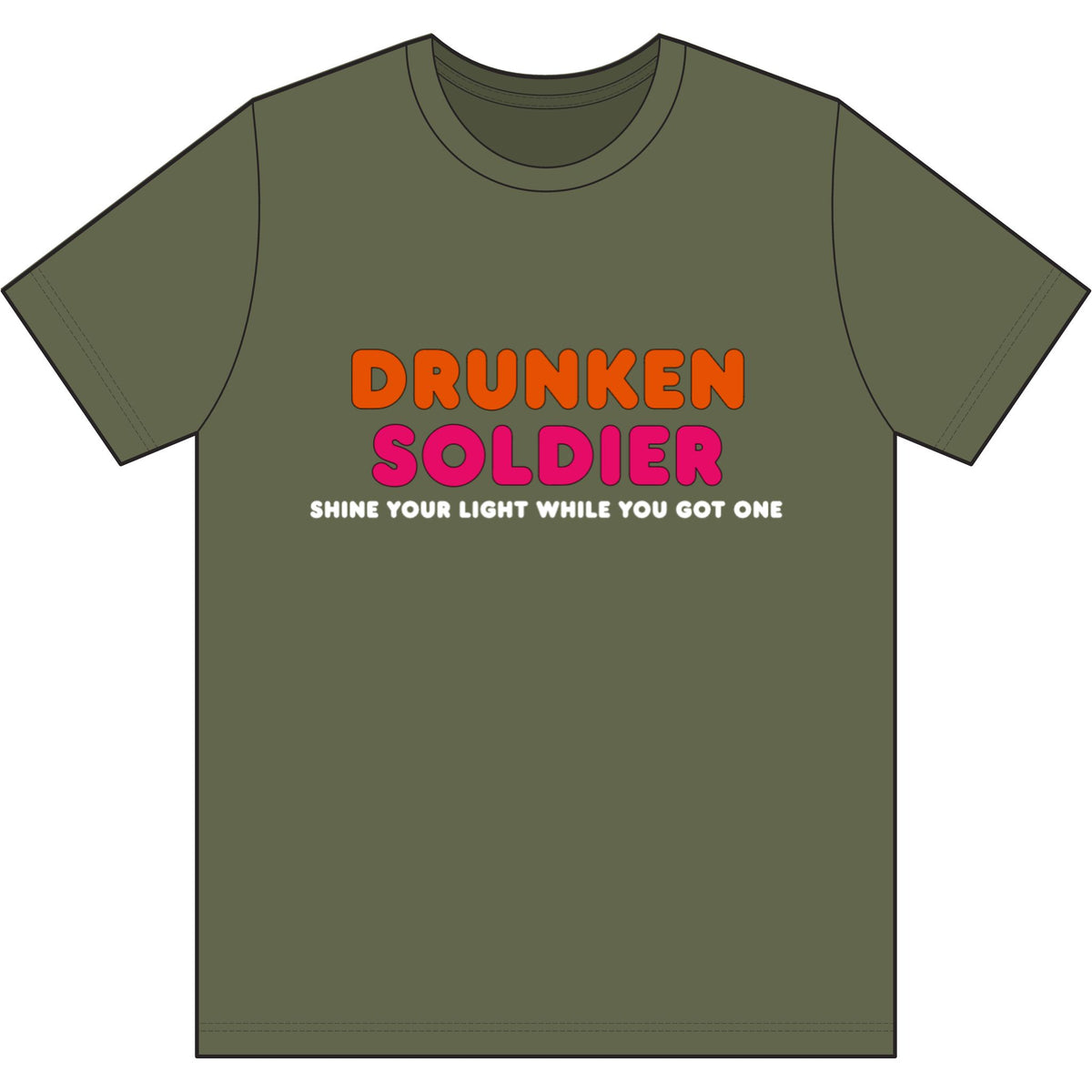 Drunken Soldier Dri Wick T Shirt