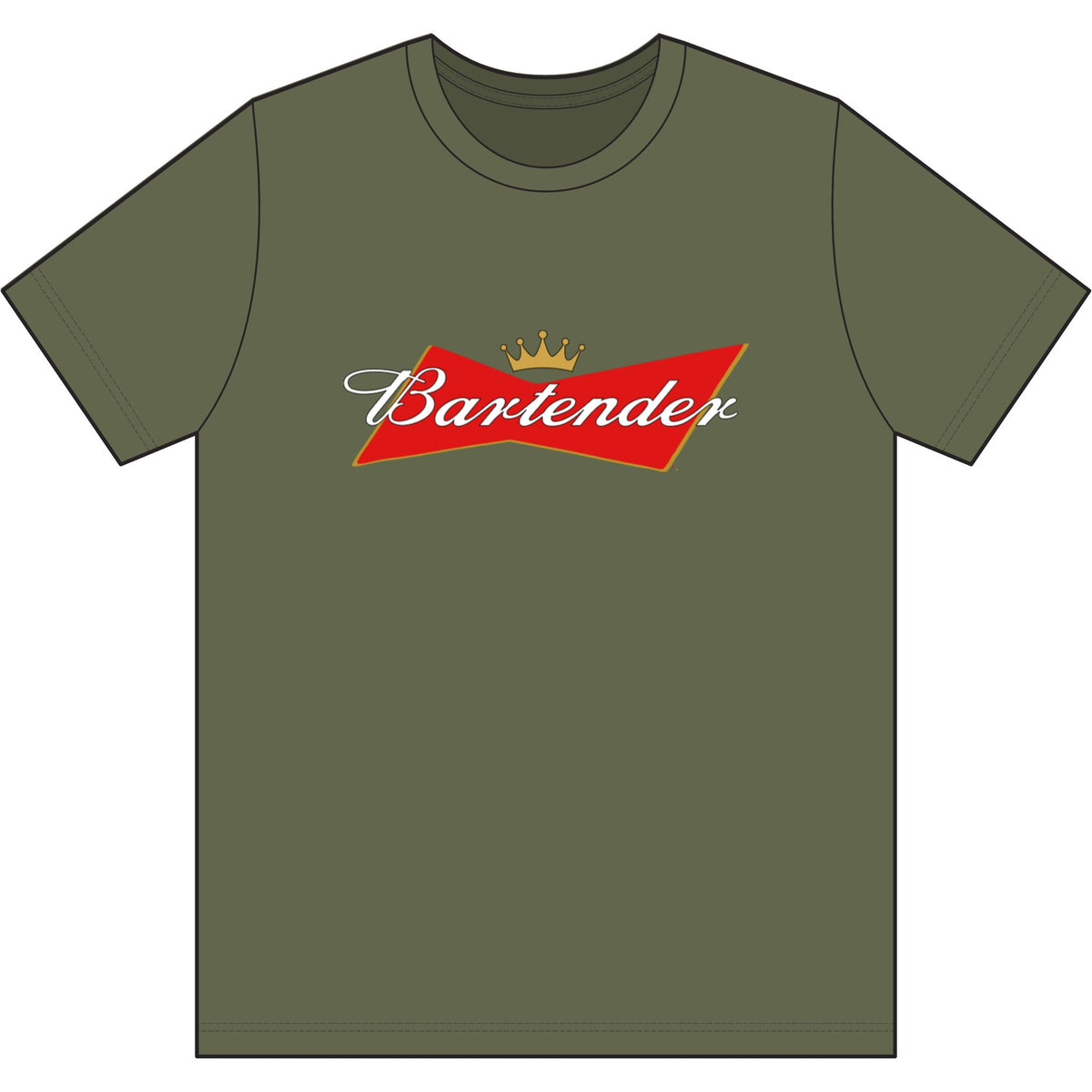 Bartender Please Dri Wick T Shirt