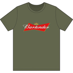 Bartender Please Dri Wick T Shirt