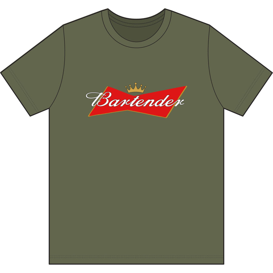 Bartender Please Dri Wick T Shirt