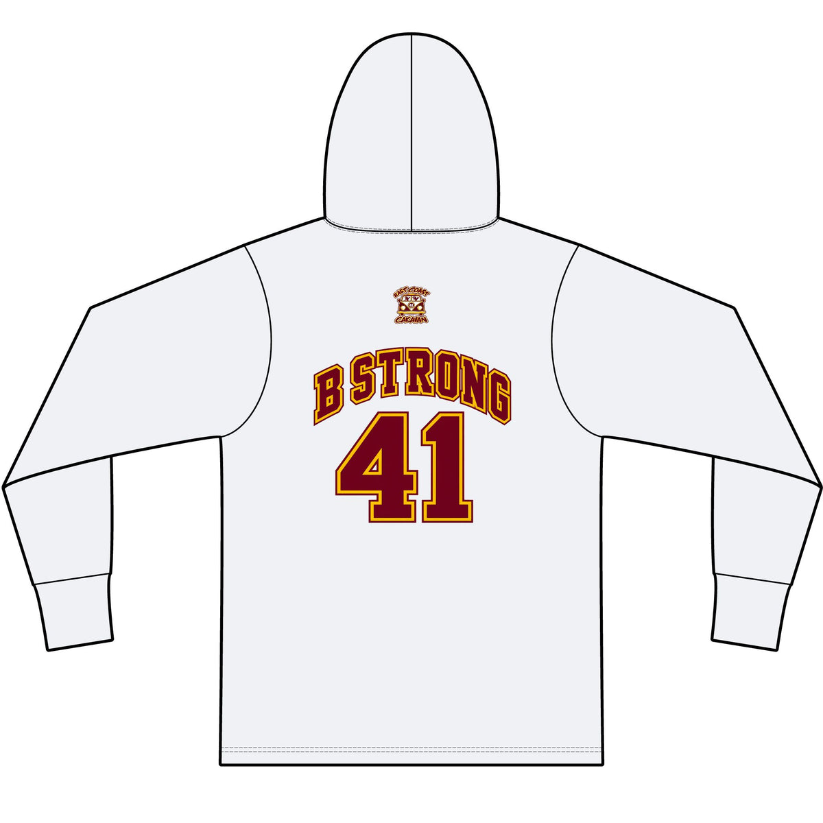 Arizona State Some Devil Long Sleeve Hooded T-Shirt