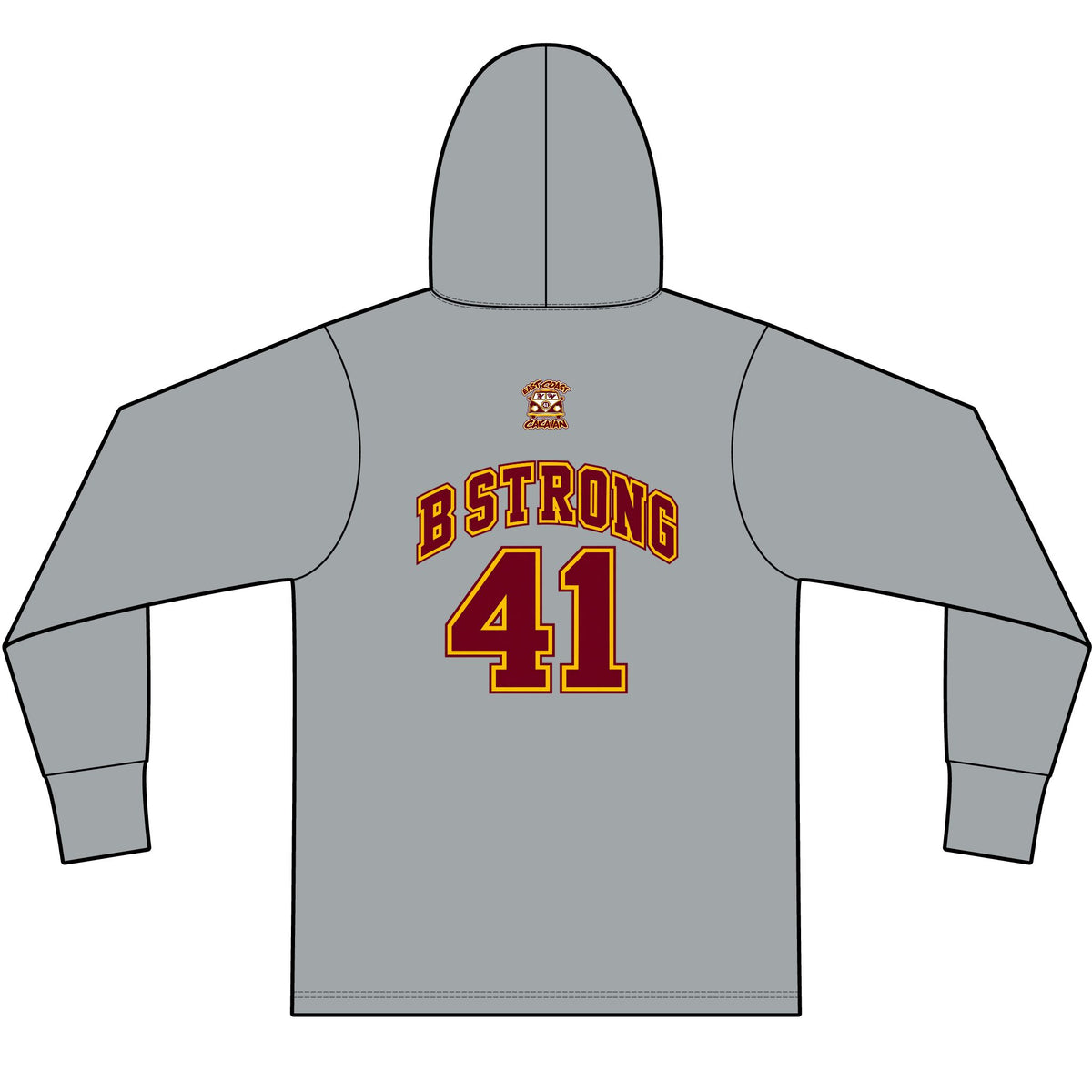 Arizona State Some Devil Long Sleeve Hooded T-Shirt