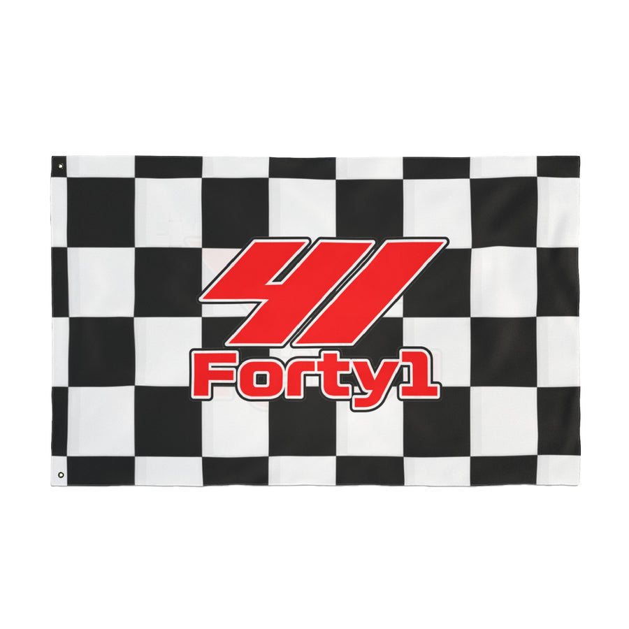 Formula 41 Double Sided 36 x 60" Flag