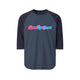 Sweet Up & Down 3/4 Sleeve Raglan T Shirt