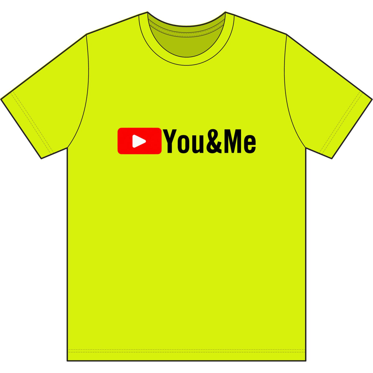 You & Me Tube Moisture Wick T Shirt