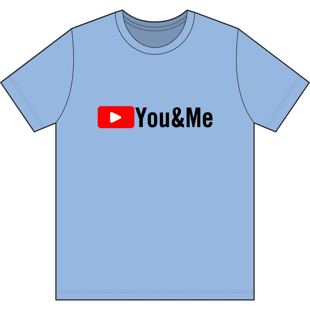 You & Me Tube Moisture Wick T Shirt