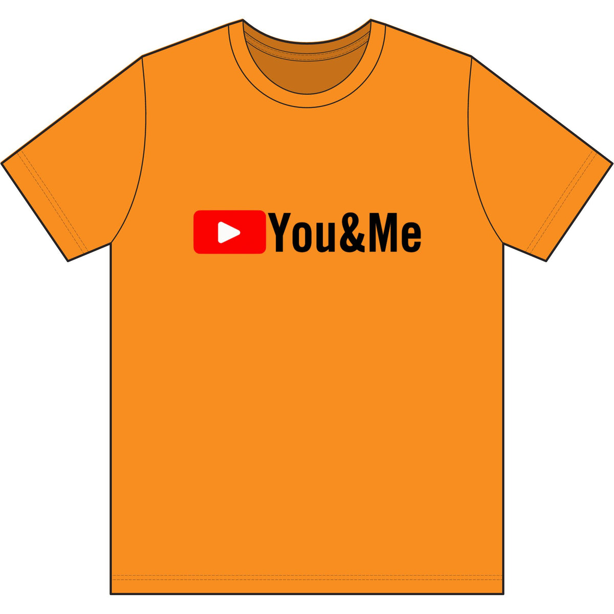 You & Me Tube Moisture Wick T Shirt