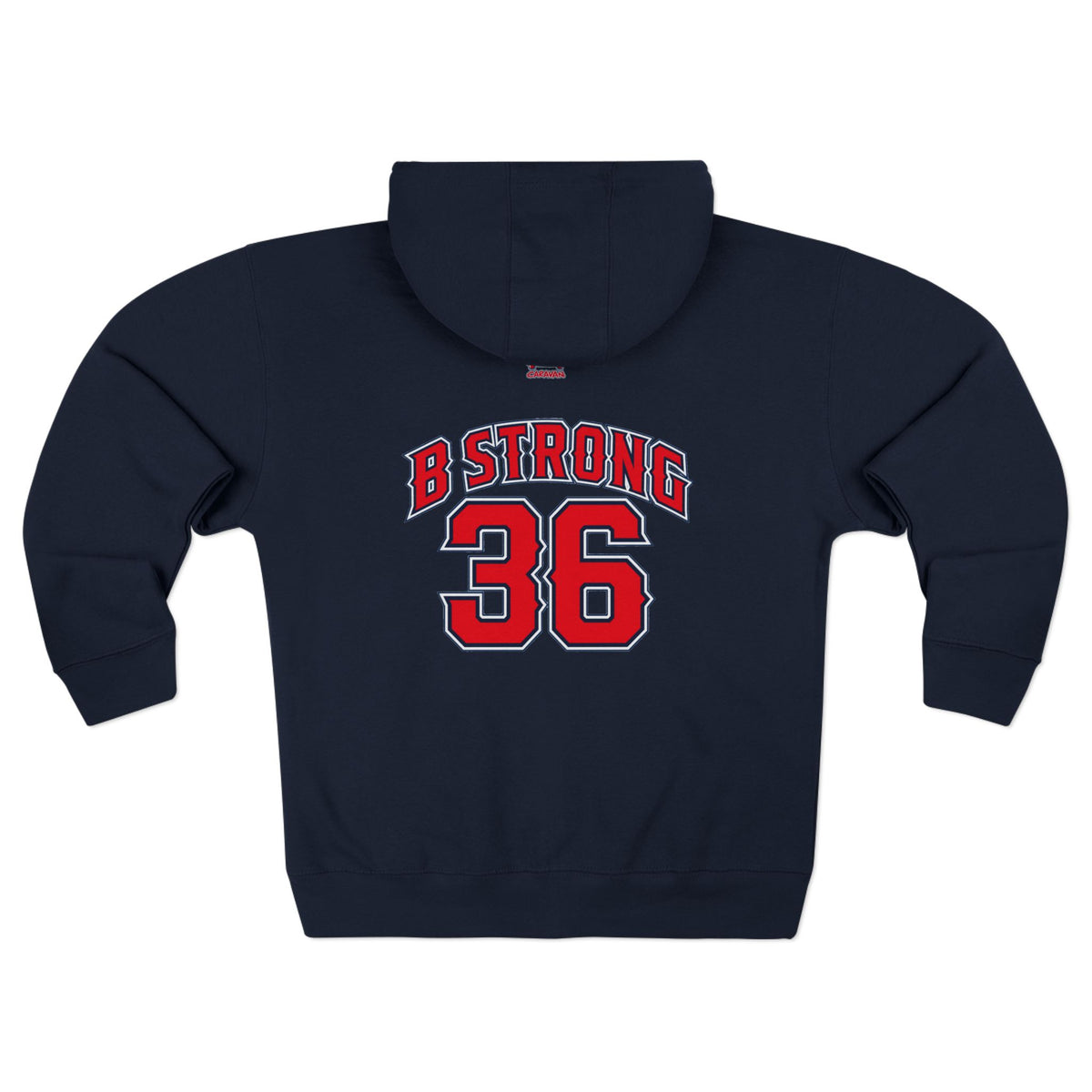 Los Angeles Angel Zip Up Hoodie