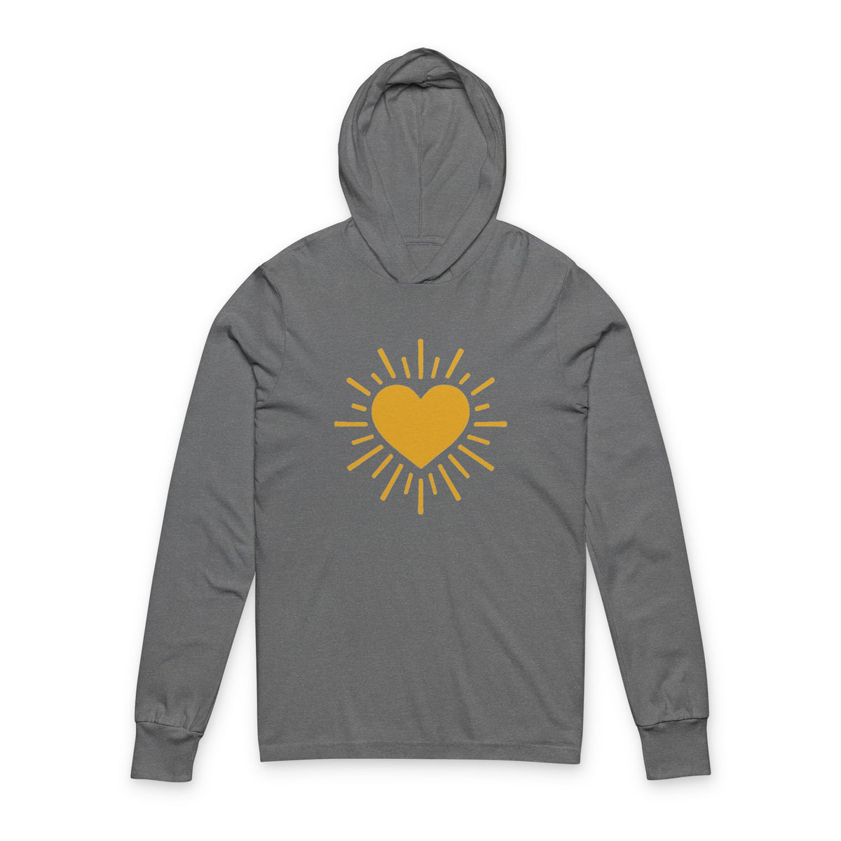 Let Your Love Shine Hooded Long Sleeve T Shirt