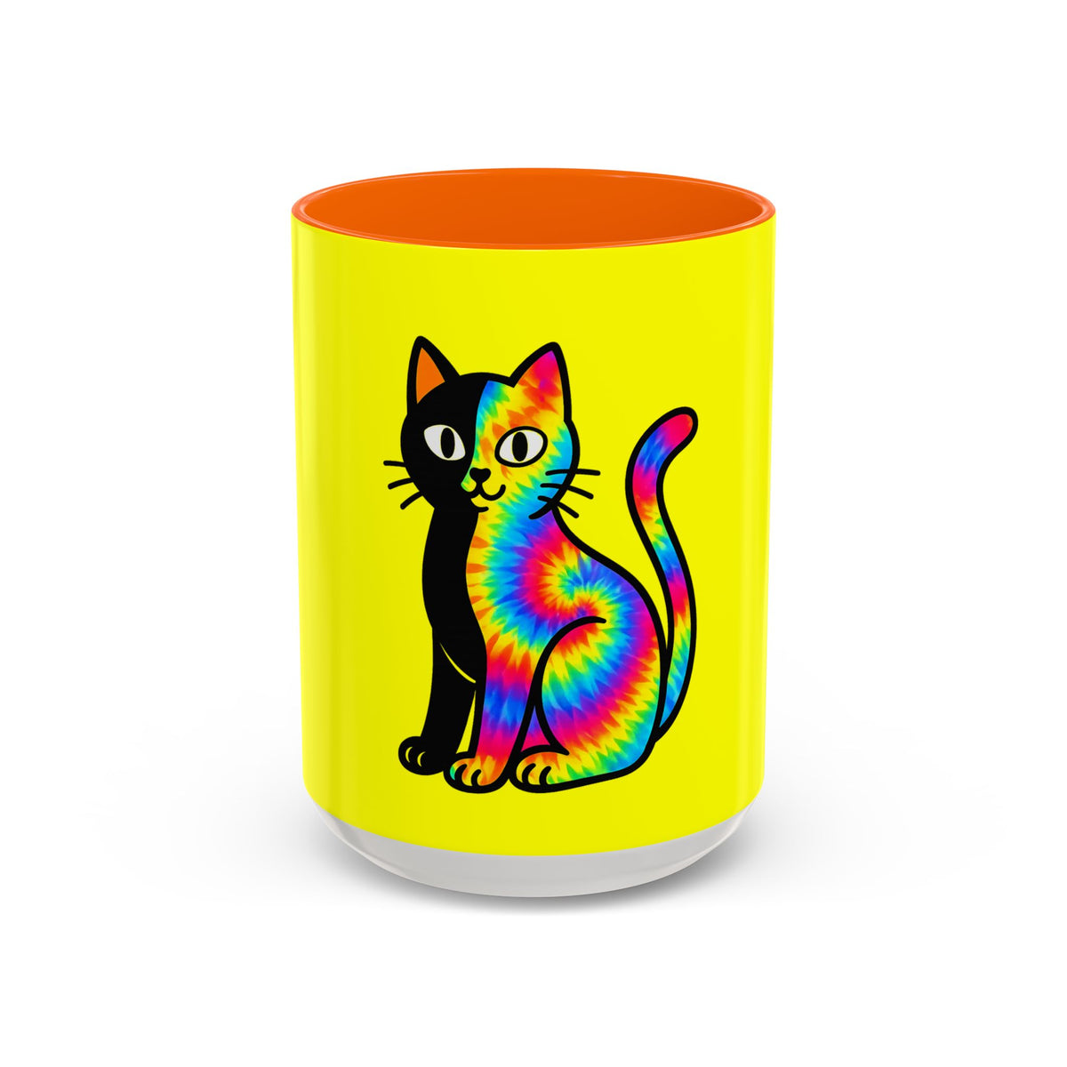 The Black Cat Changing Colors 15oz Coffee Mug