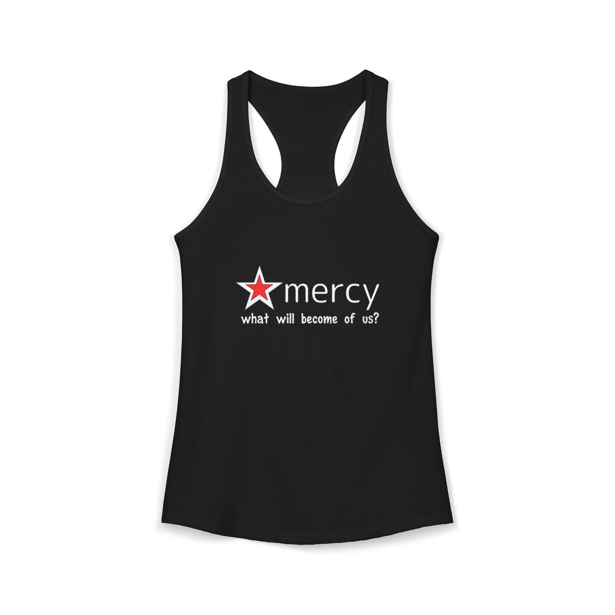 Mercy Me Women's Racerback Tank