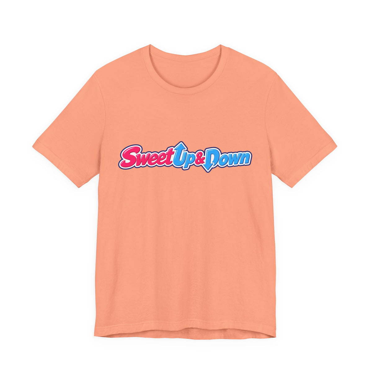 Sweet Up & Down Unisex Short Sleeve T Shirt