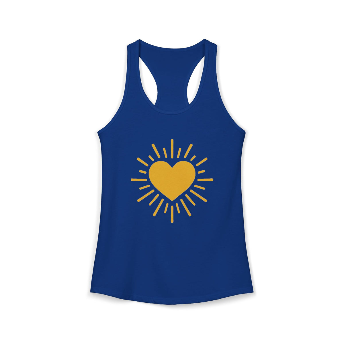 Let Your Love Shine Racerback Tank