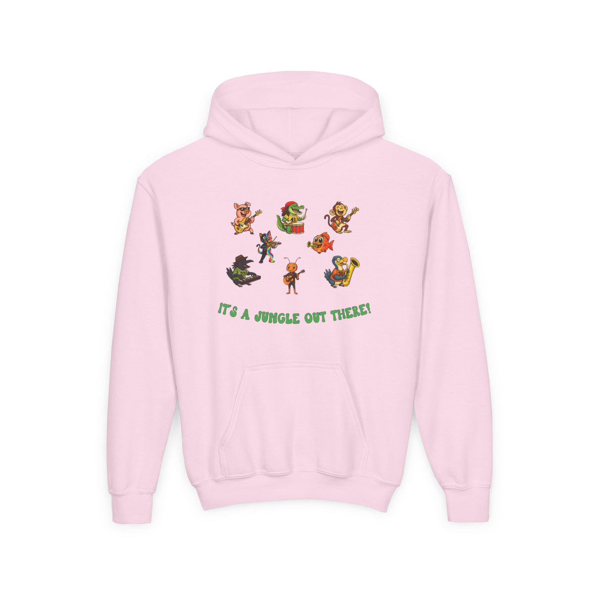Jungle Band Youth Hooded Sweatshirt