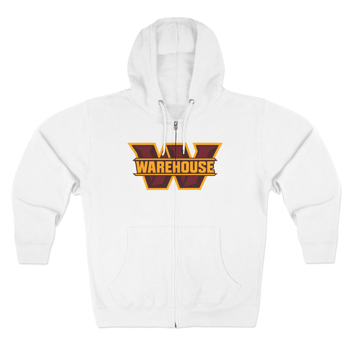 Washington Warehouse Zip Up Hoodie