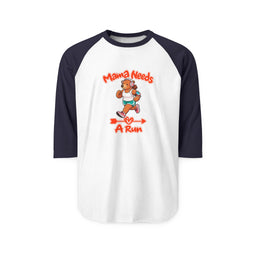 Mama Needs A Run 3/4 Sleeve Jersey