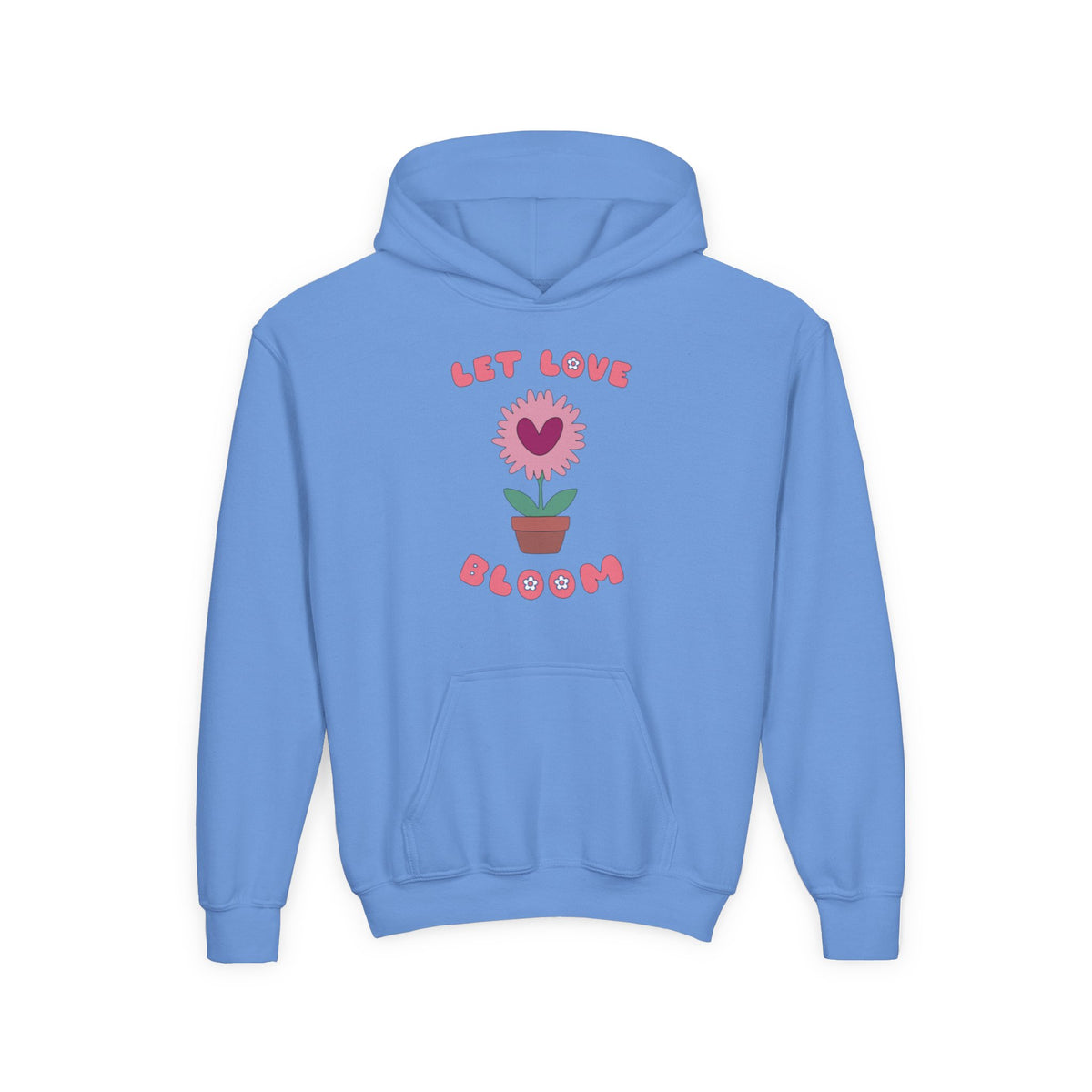 Let Love Bloom Youth Pullover Hoodie