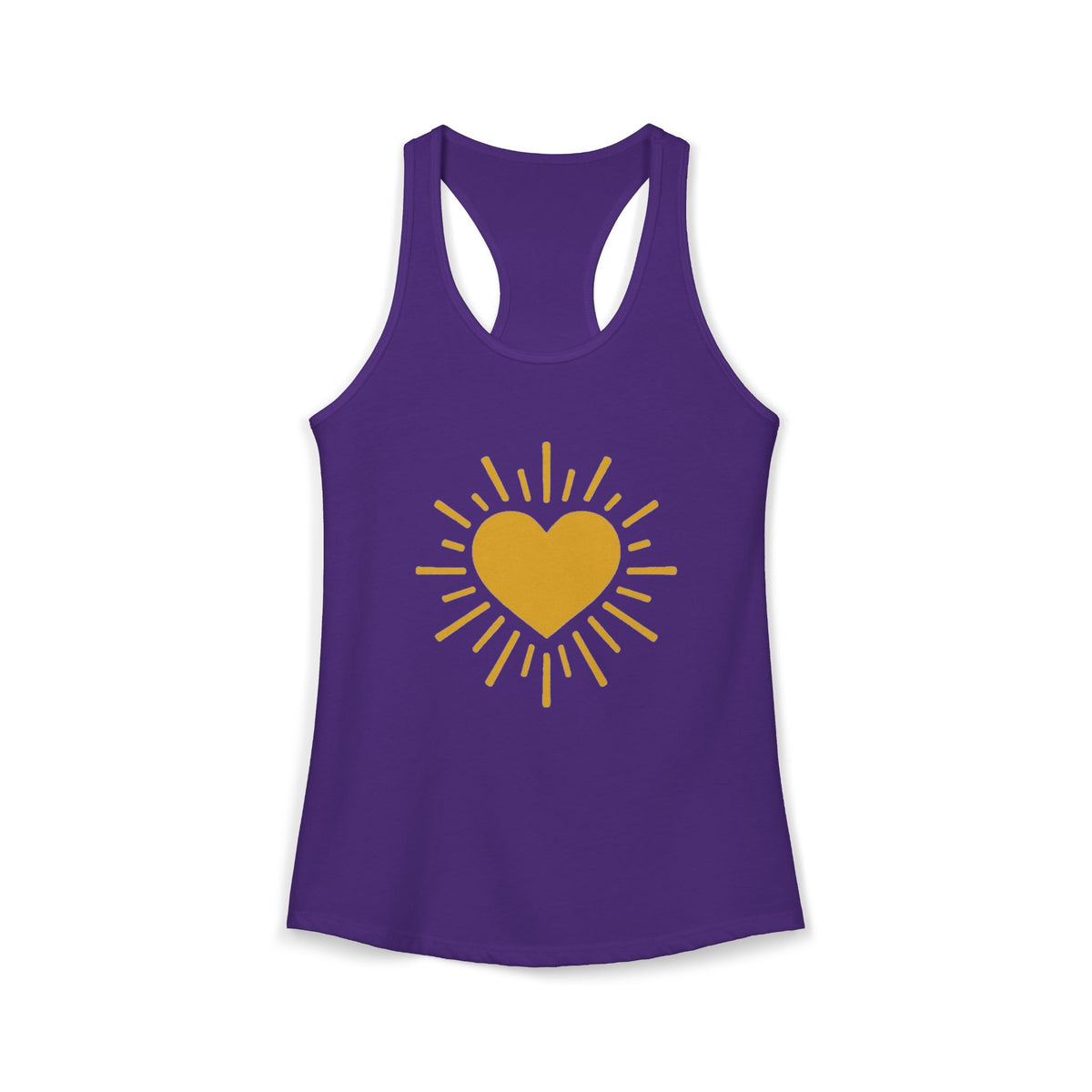 Let Your Love Shine Racerback Tank