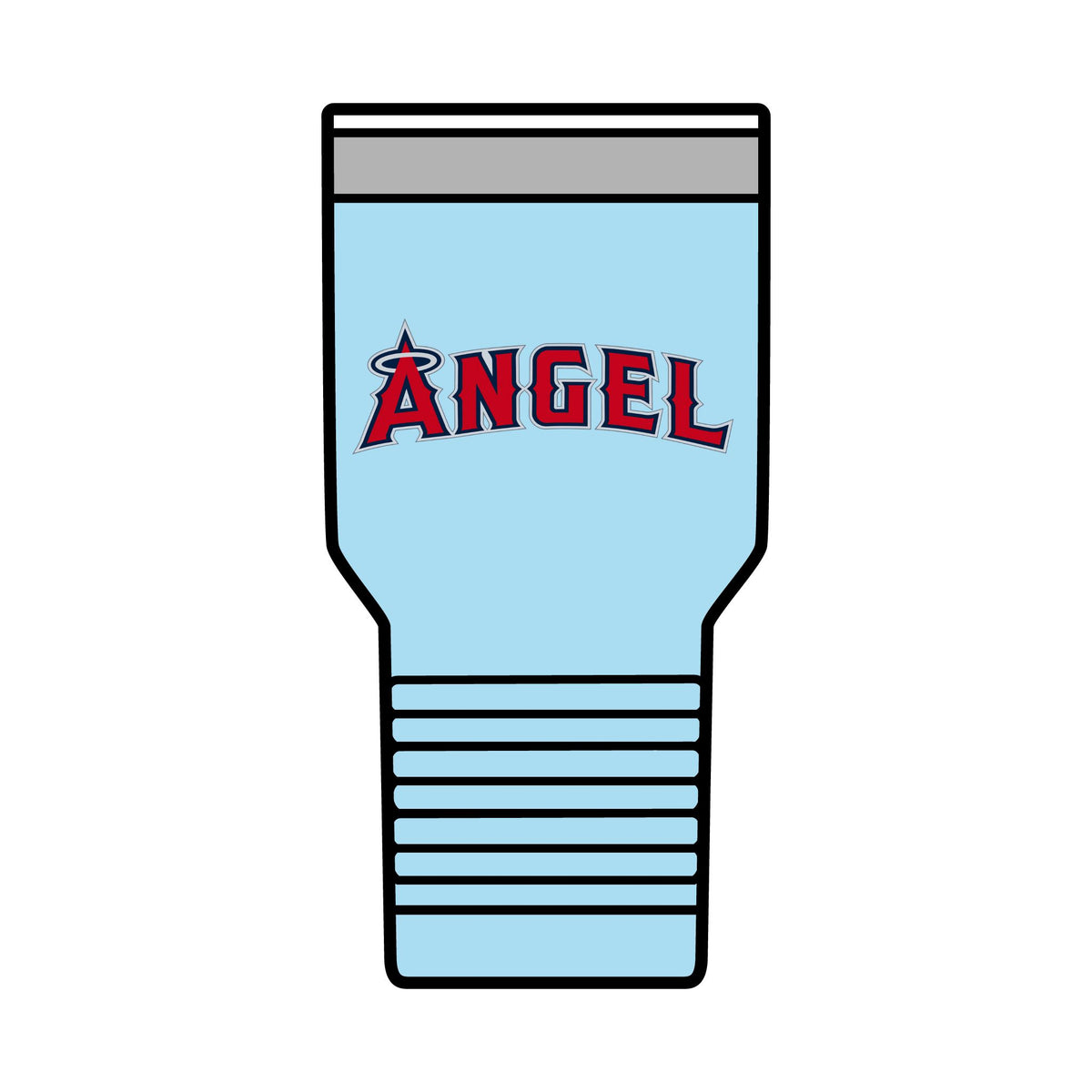 Los Angeles Angel 30oz Polar Camel Insulated Tumbler