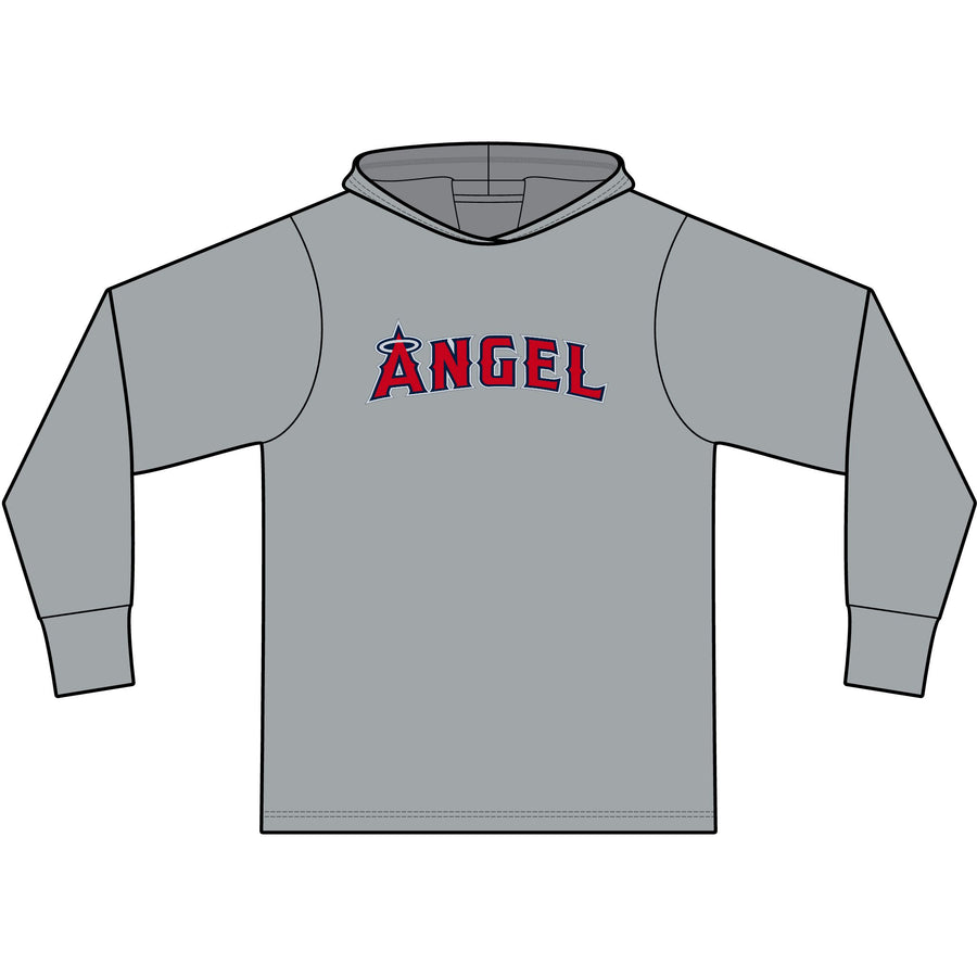 Los Angeles Angel Long Sleeve Hooded T-Shirt