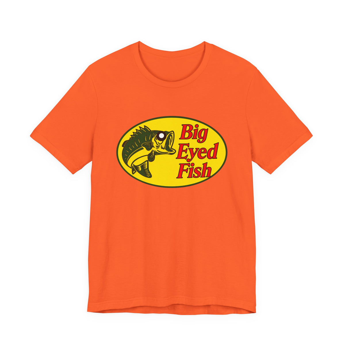 Big Bass Fish Unisex Short Sleeve Tee