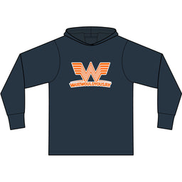 What Would You Say A Burger Long Sleeve Hooded T-Shirt