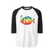Big Eyed Phish 3/4 Sleeve Jersey