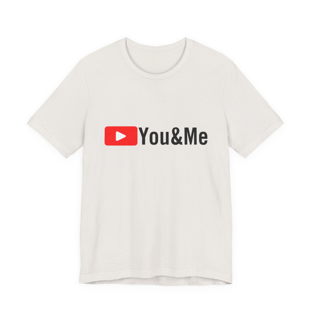 You & Me Tube Unisex Short Sleeve T Shirt