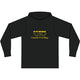 In My Defense... Long Sleeve Hooded T-Shirt