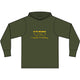 In My Defense... Long Sleeve Hooded T-Shirt