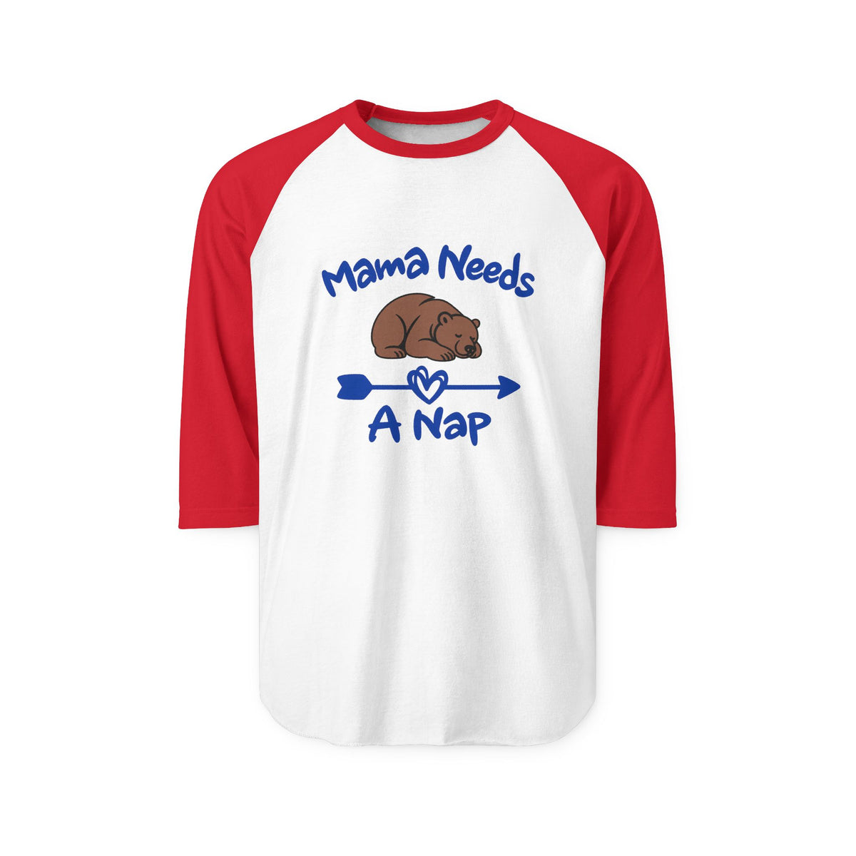 Mama Needs A Nap 3/4 Sleeve Jersey