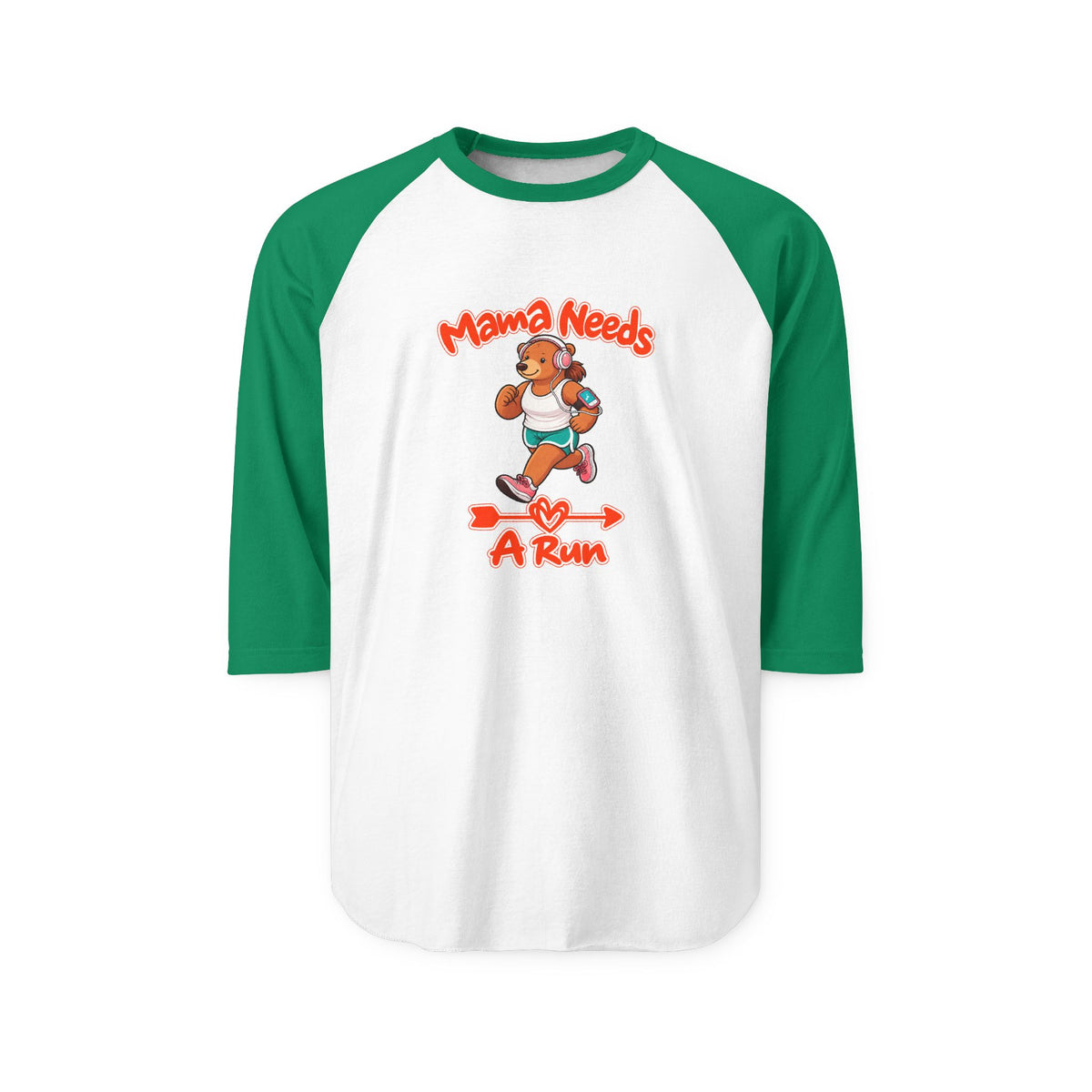 Mama Needs A Run 3/4 Sleeve Jersey