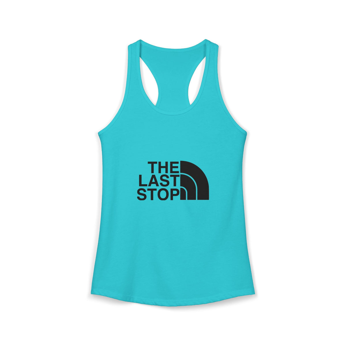 The Last Stop Women's Racerback Tank